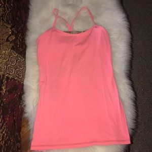 Coral  LuLu Lemon tank Size 8